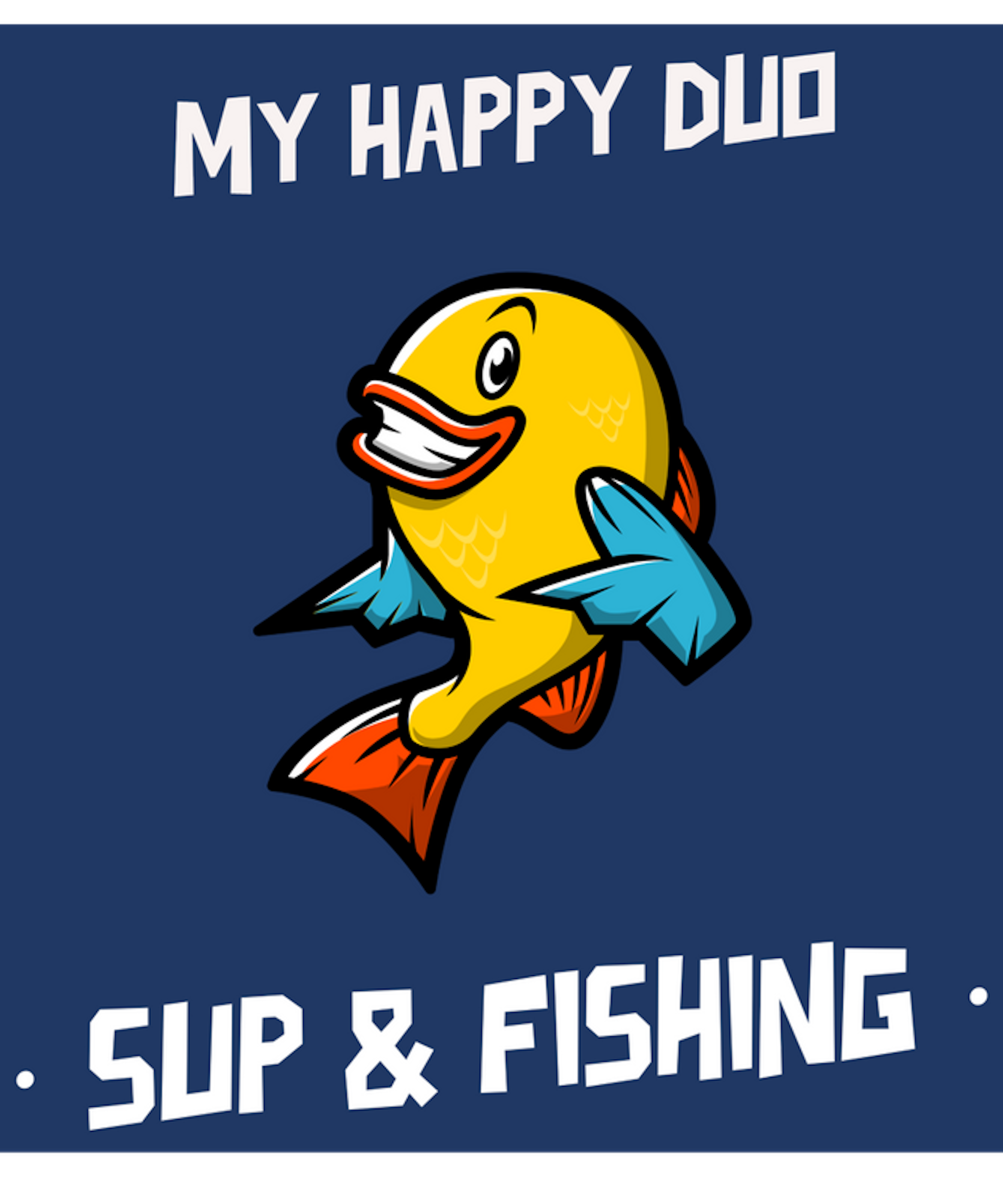 SUP and Fishing: My happy Duo